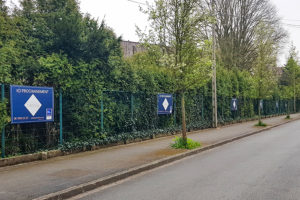 drapeau panneau sticker